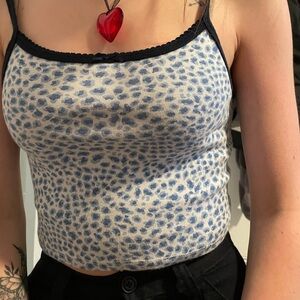 Brandy Melville Leopard Tank